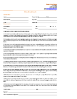 Foster Home Contract